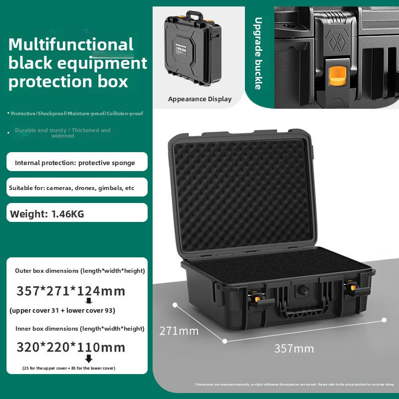 Durable Waterproof Plastic Protective Tool Case with Foam