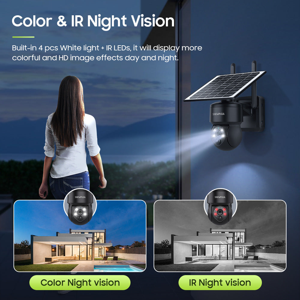 Solar 4G Outdoor Security Camera