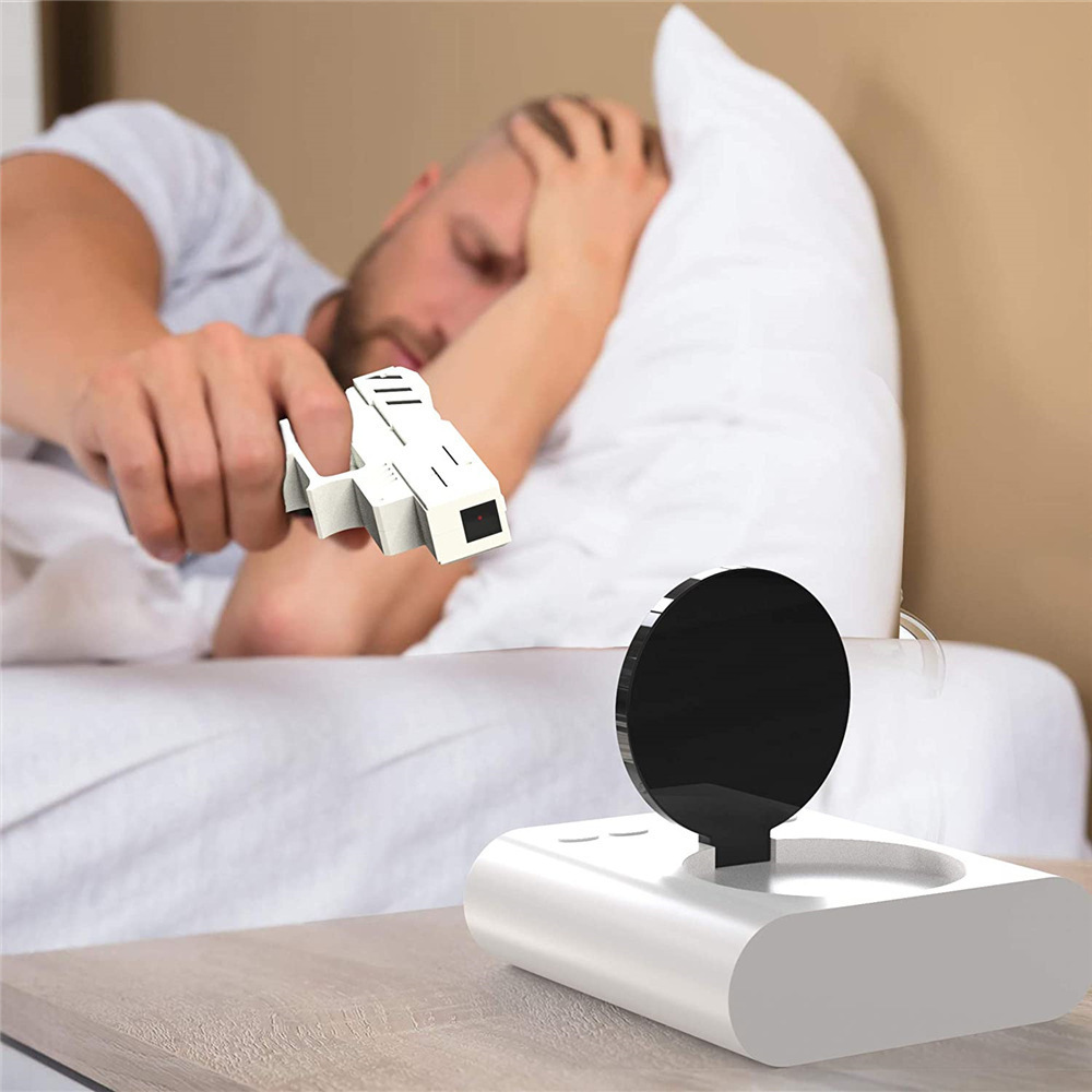 Infrared Target Alarm Clock with LED Display