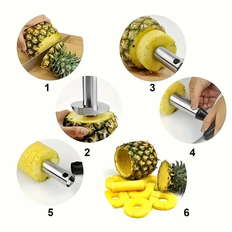 Stainless Steel Pineapple Peeler and Corer