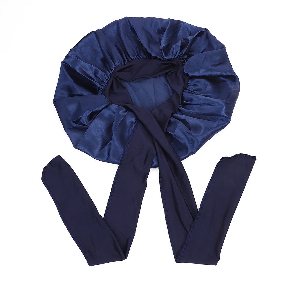 Womens Satin Sleep Cap Hair Protection Bonnet