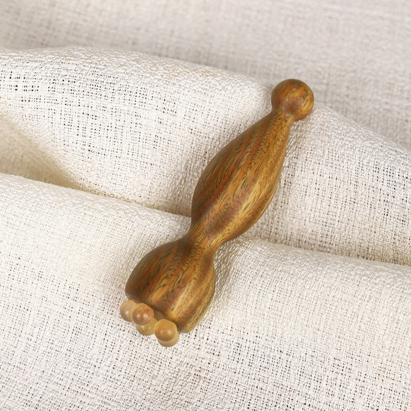 Wooden massager tool