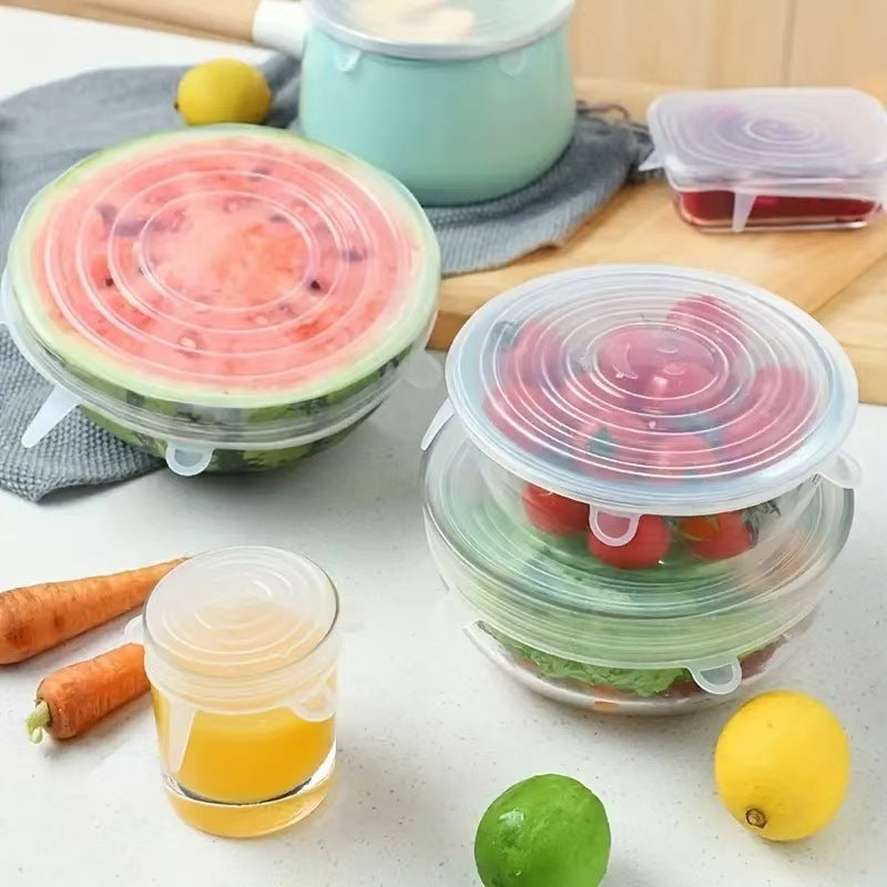 Food Grade Silicone Fresh Keeping Lids
