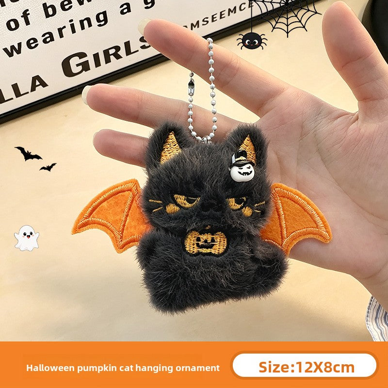 Halloween quirky pumpkin pendant