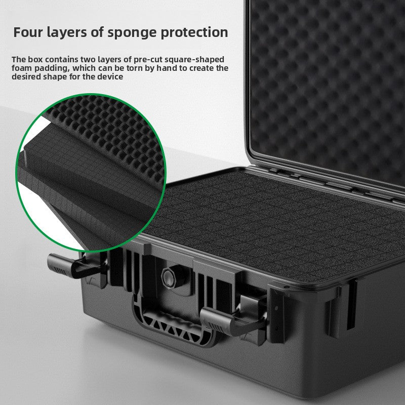 Durable Waterproof Plastic Protective Tool Case with Foam