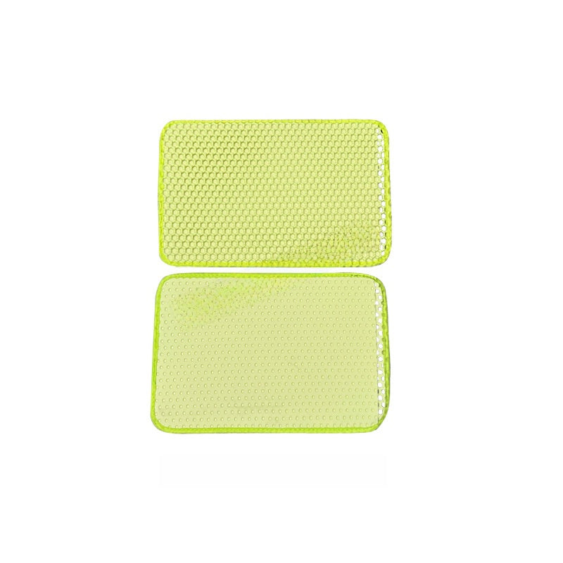 Washable Double Layer Cat Litter Mat