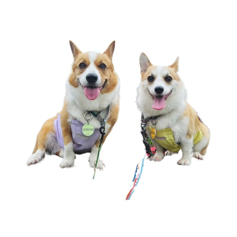 Adjustable Waterproof Pet Dog Cat Bellyband Outdoor Anti-Dirty Chest Protector