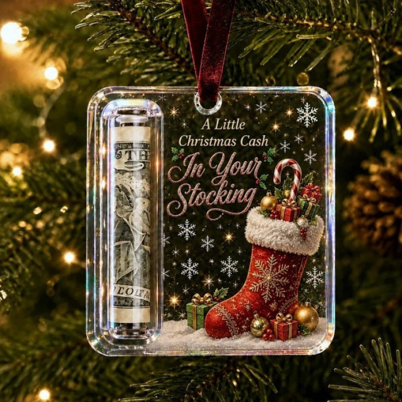 Christmas acrylic decoration pendants