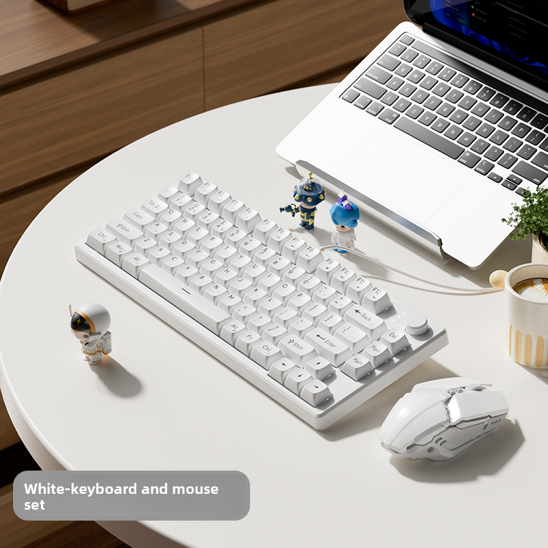 Mechanical Feel Silent Keyboard and Mouse Combo