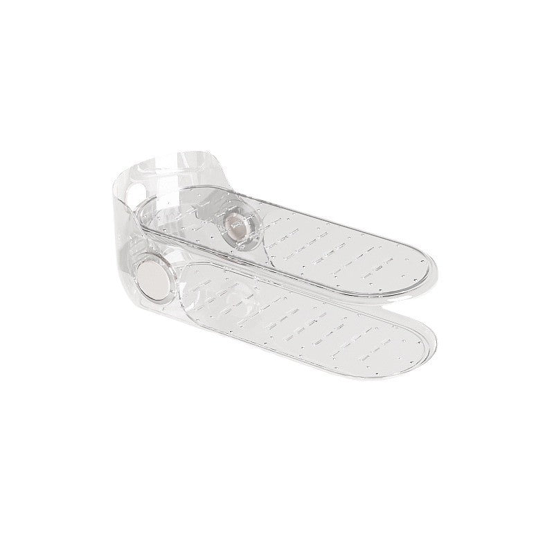 Adjustable shoe rack