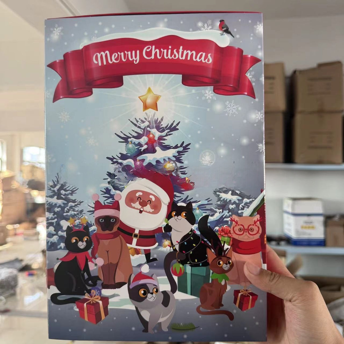 Reusable Dog Advent Calendar for Christmas