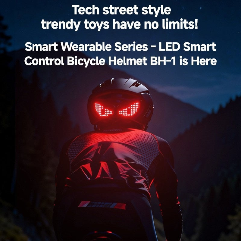 Motorcycle Helmet LED Warning Light