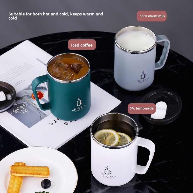 304 Stainless Steel Coffee Mug with Handle