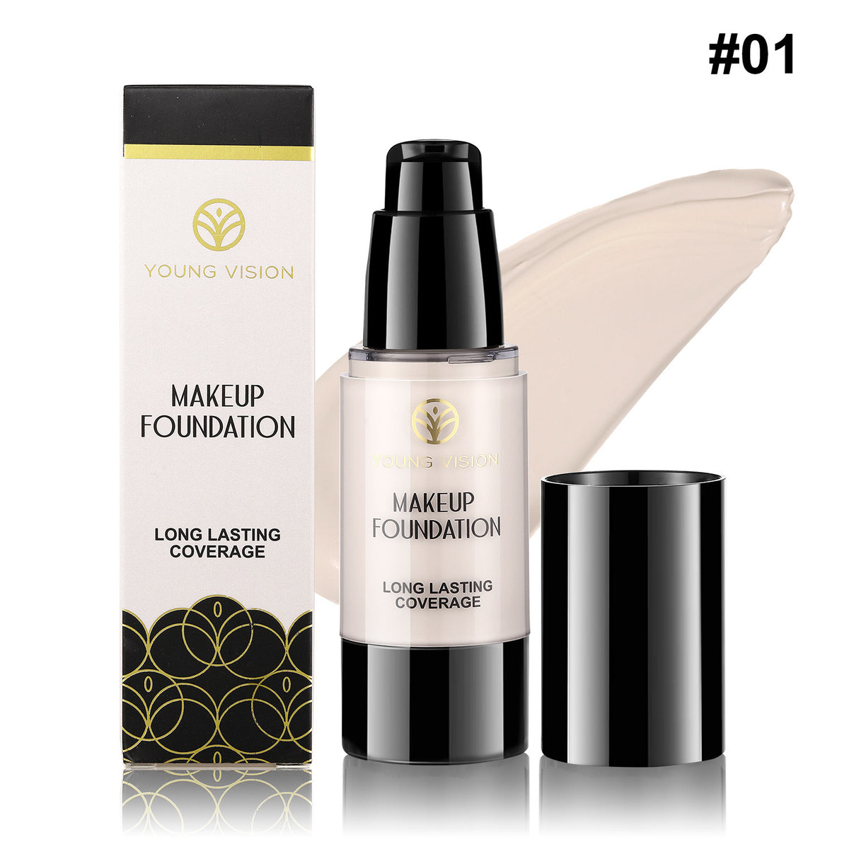 Matte Oil-Control Waterproof Liquid Foundation