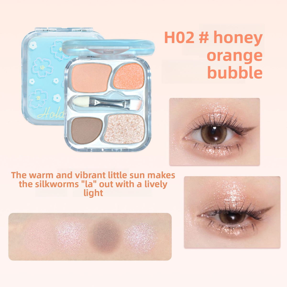 Hold Live Silkworm Powder Eyeshadow Palette