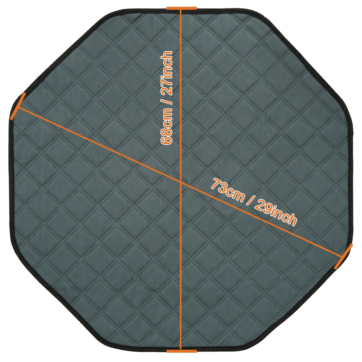 Washable Octagonal Dog Cage Mat