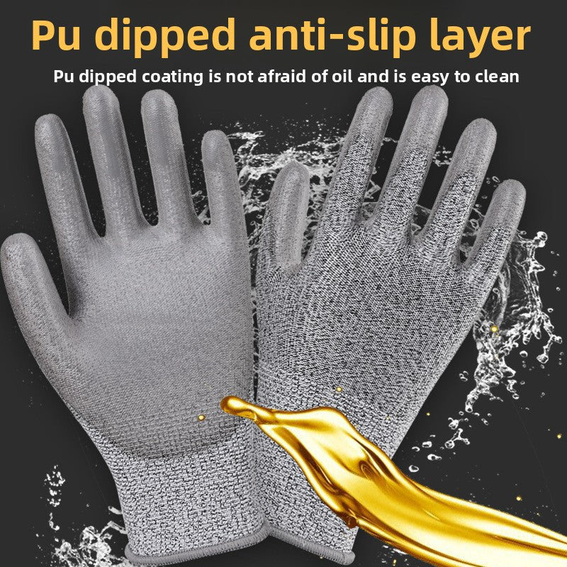 HPPE Cut Resistant Safety Gloves
