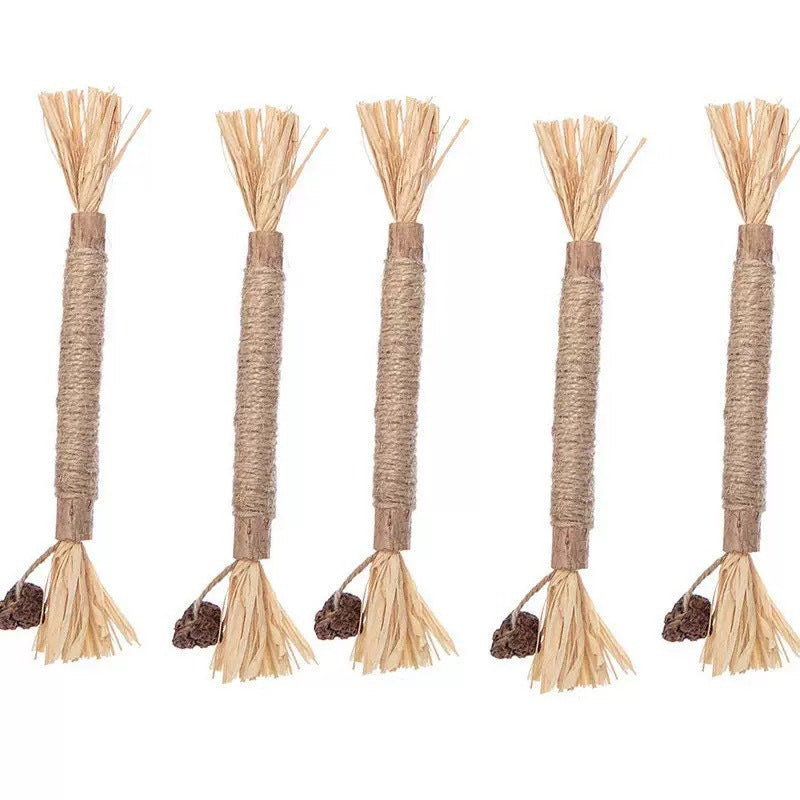Cat Toy Bell Molar Chewing Stick