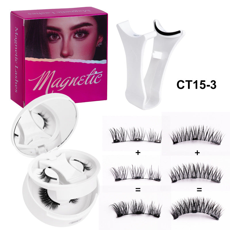 Double-Layer Magnetic Eyelashes