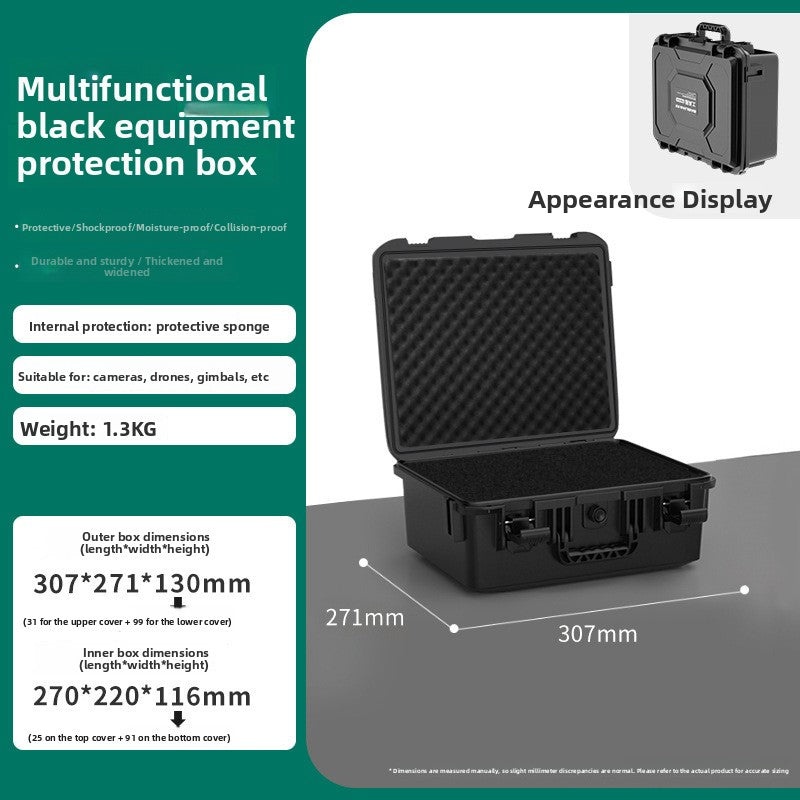 Durable Waterproof Plastic Protective Tool Case with Foam