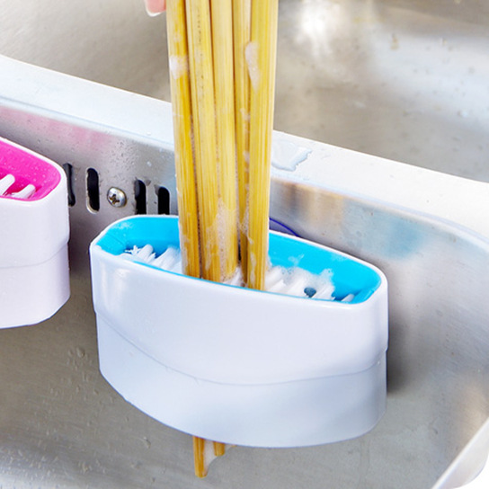 Suction Cup Kitchen Cleaning Brush