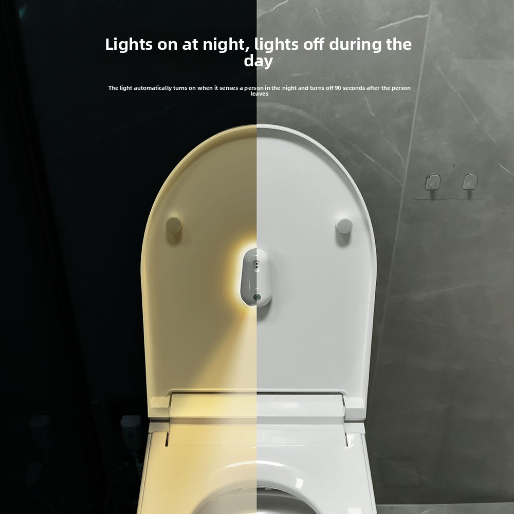 Intelligent sensor toilet light