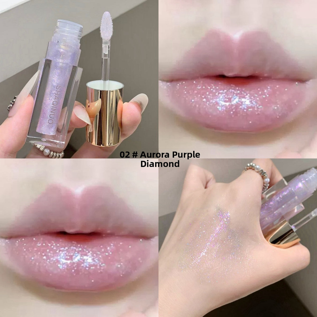 Waterlight Doodle Glass Lip Clear Shiny Live Lip Glaze
