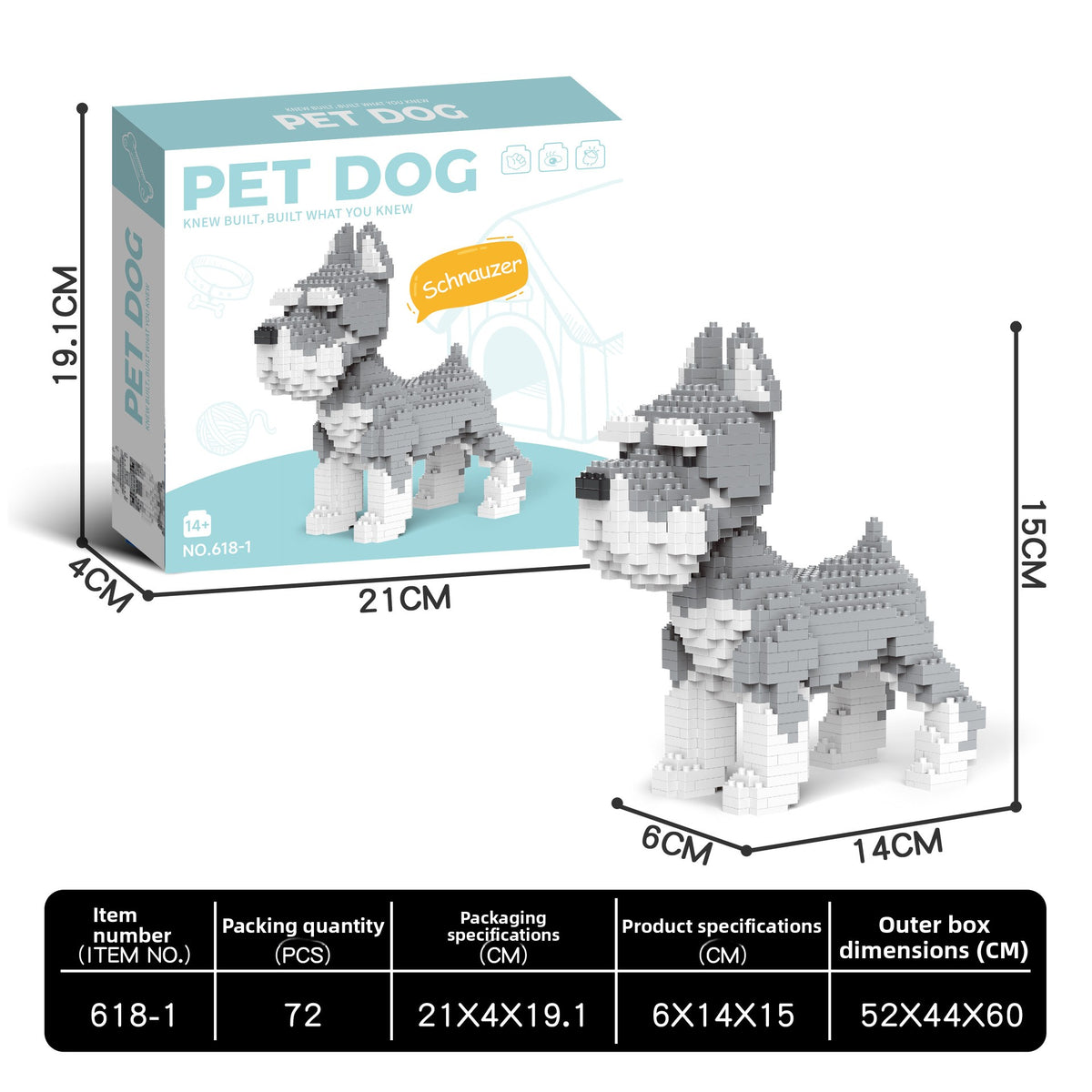Dog Breed Building Block