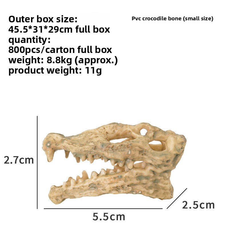 Creative Animal Skull Ornament for Fish Tank Landscape Decoration