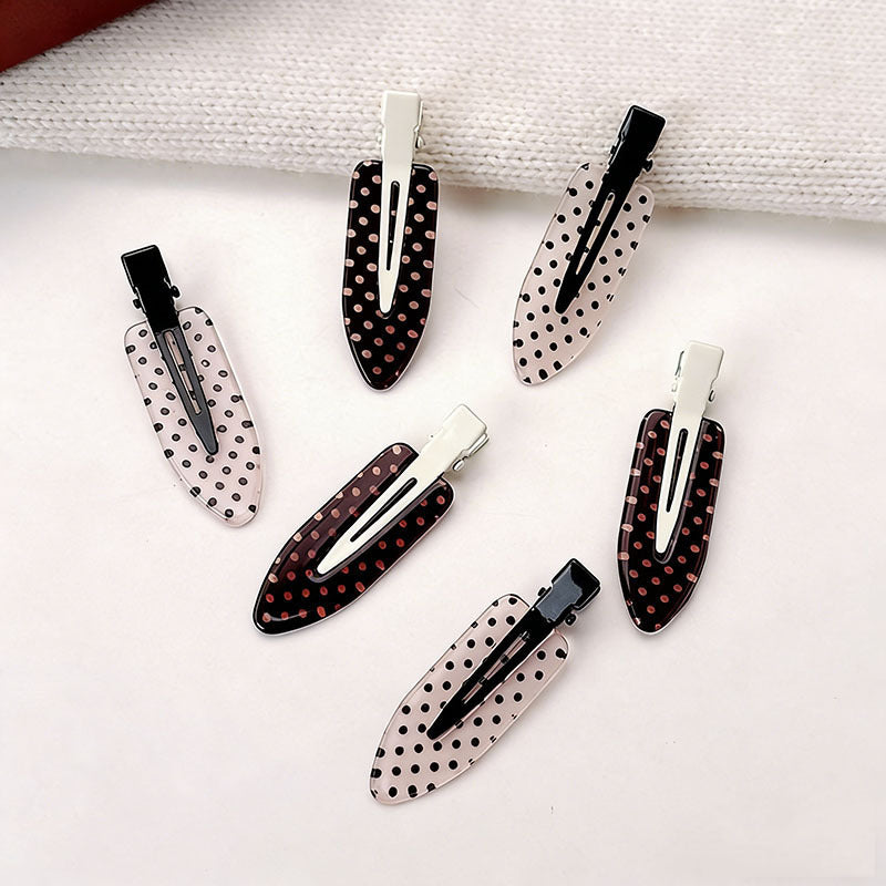 Sweet Style Polka Dot Hair Clips