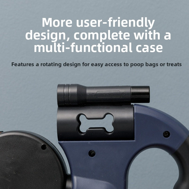 Retractable Dual Dog Leash for Small Dogs