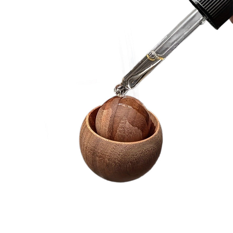 Wooden Egg-Shaped Car Diffuser