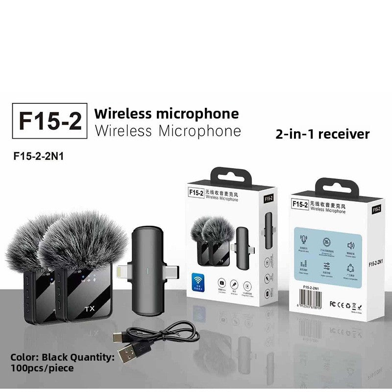 Lavalier Wireless Microphone for Mobile Recording
