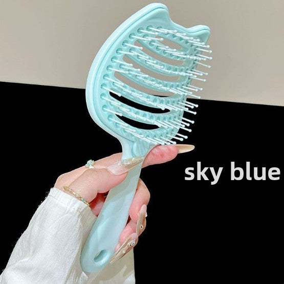 Cat Face Rib Comb