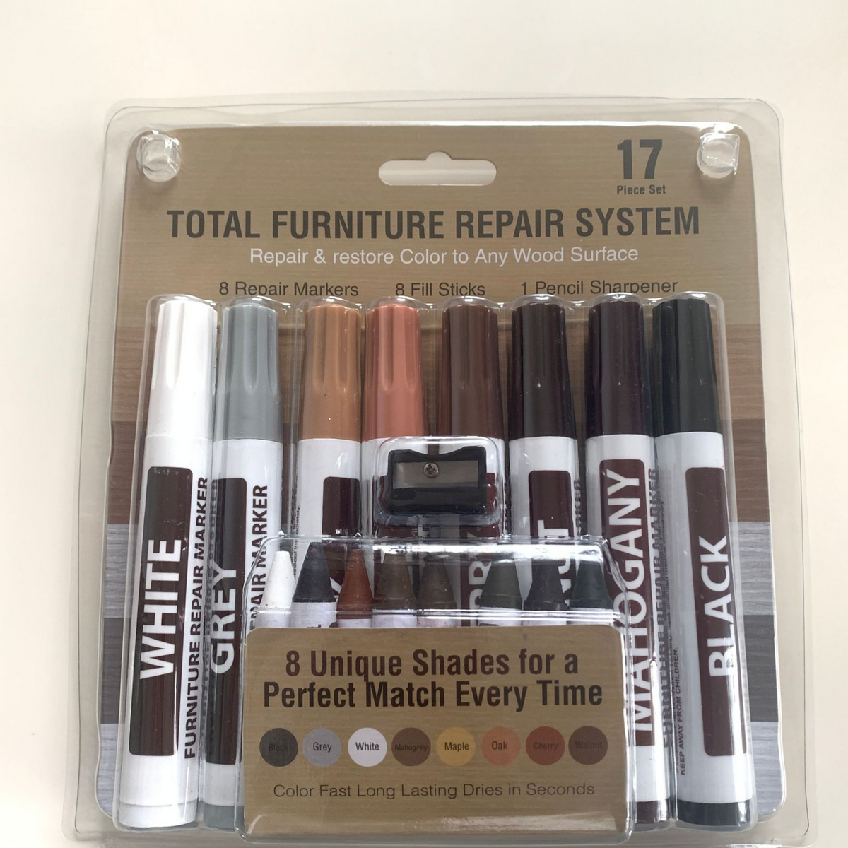 Furniture scratch repair marker