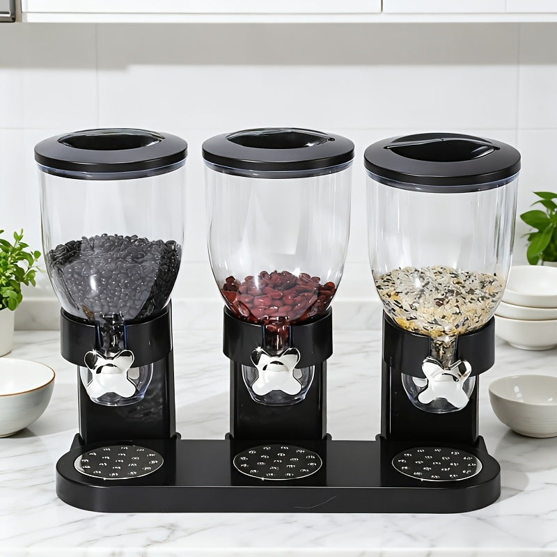 Cereal Dispenser with Multiple Barrels