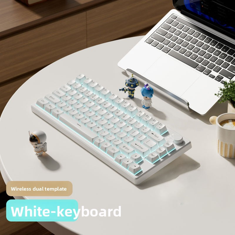 Mechanical Feel Silent Keyboard and Mouse Combo