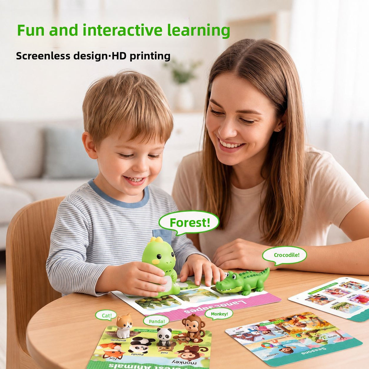 Childrens English Learning Card Reader