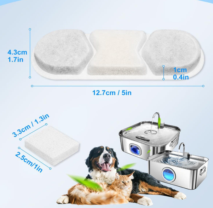 Pet Water Fountain Replacement Filter Cartridge
