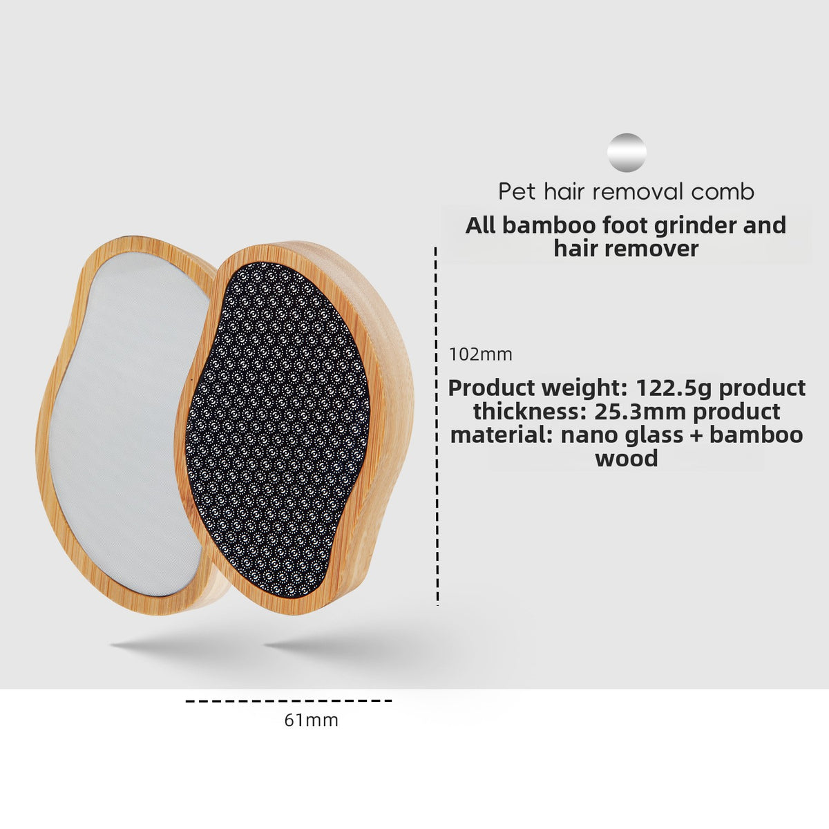 Two-in-One Foot Grinder and Epilator