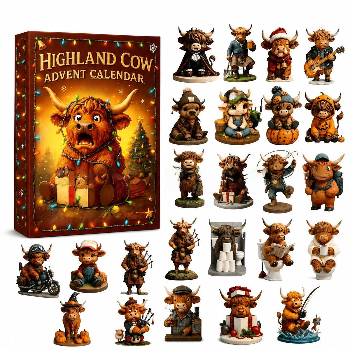 Dachshund Christmas Advent Calendar