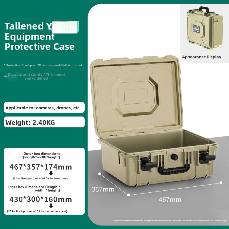Durable Waterproof Plastic Protective Tool Case with Foam