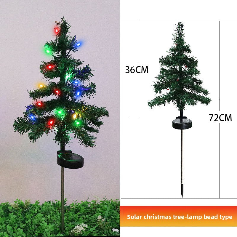 Solar Christmas Tree Garden Decorative Light