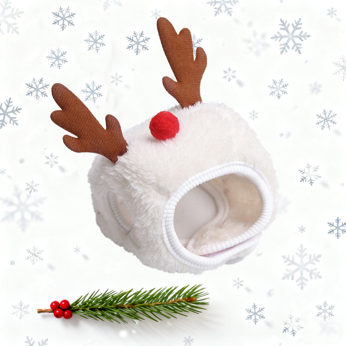 Adjustable Pet Hat and Bib Set
