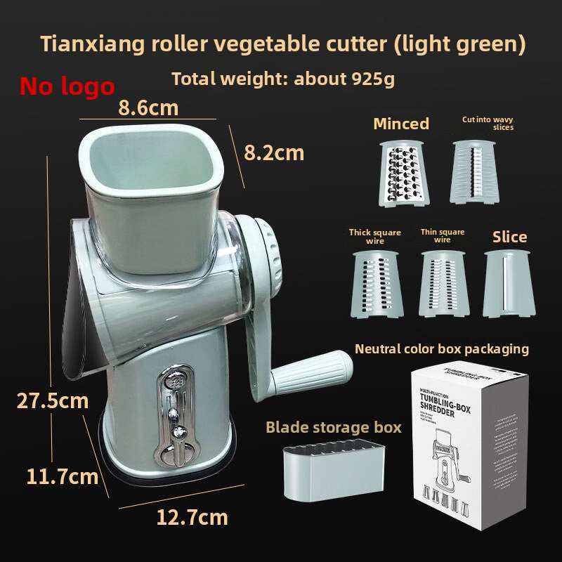 Household Multifunctional Drum Vegetable Slicer Grater