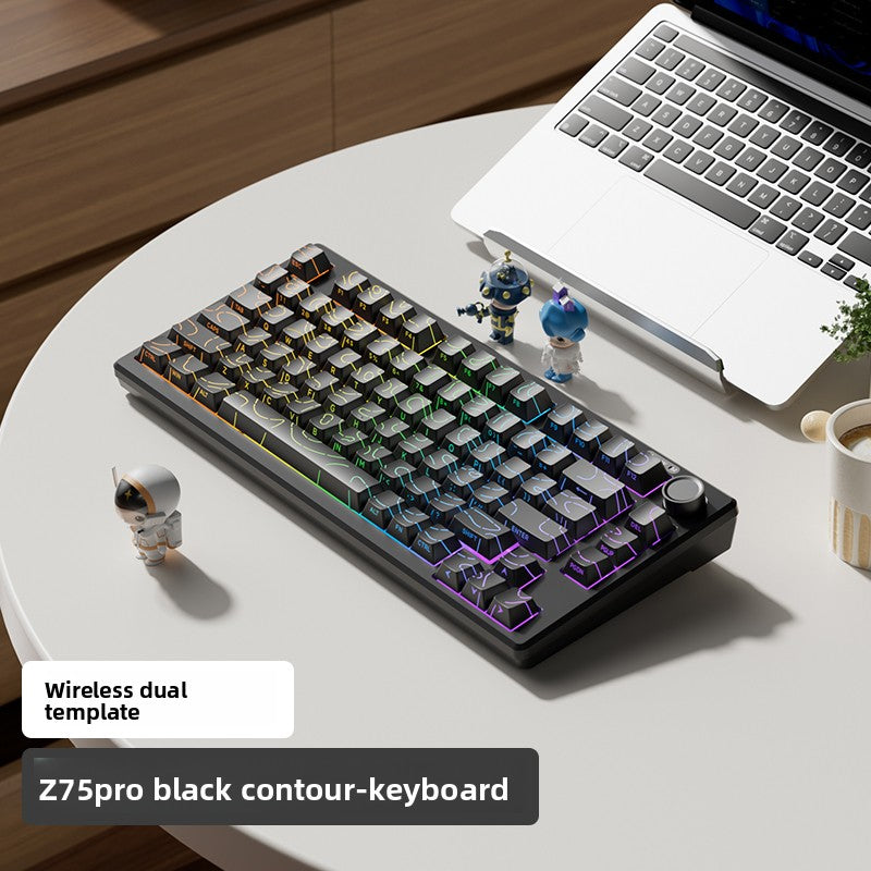 Mechanical Feel Silent Keyboard and Mouse Combo