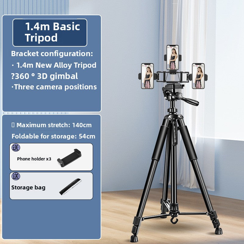 Mobile phone-specific live streaming tripod