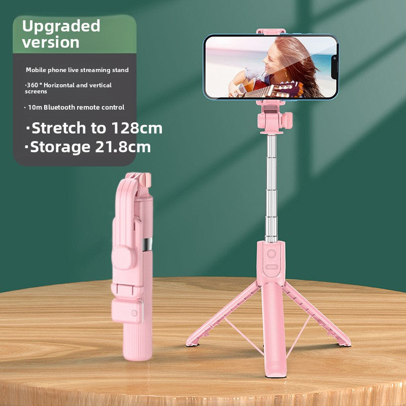 Multifunctional Bluetooth Selfie Stick Tripod with Fill Light