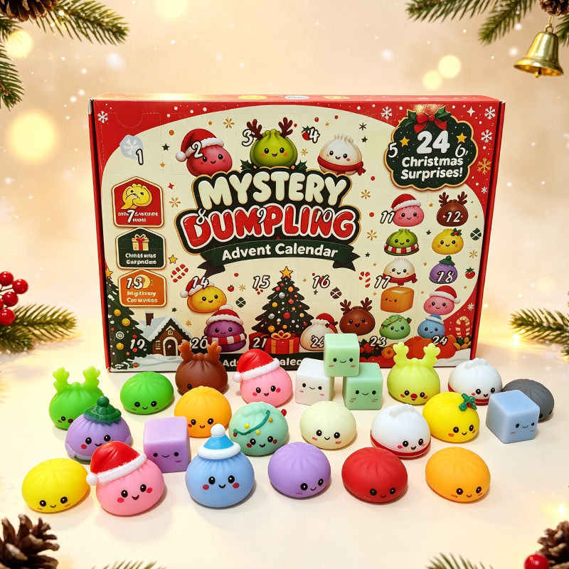 24 Days Christmas Countdown Calendar Blind Box