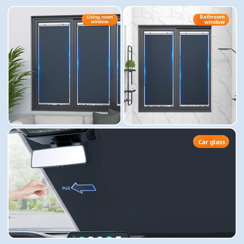 Car Sunshade Curtain Window Blackout Heat Insulation